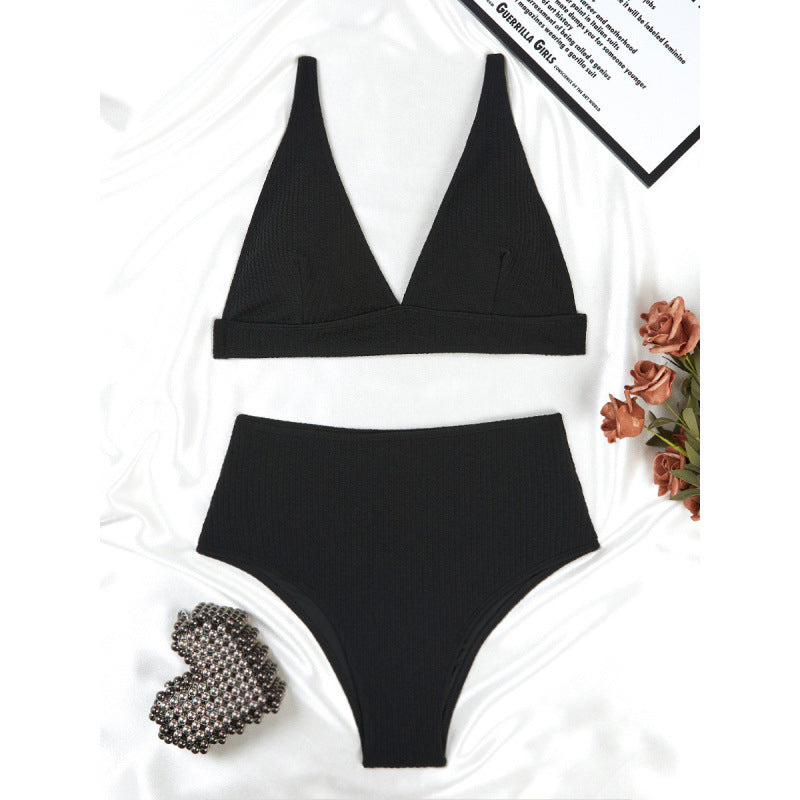 Solid Bikini Set