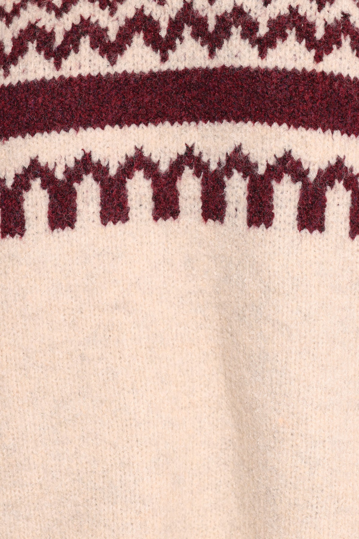 Astrid Sweater - Beige Cherry