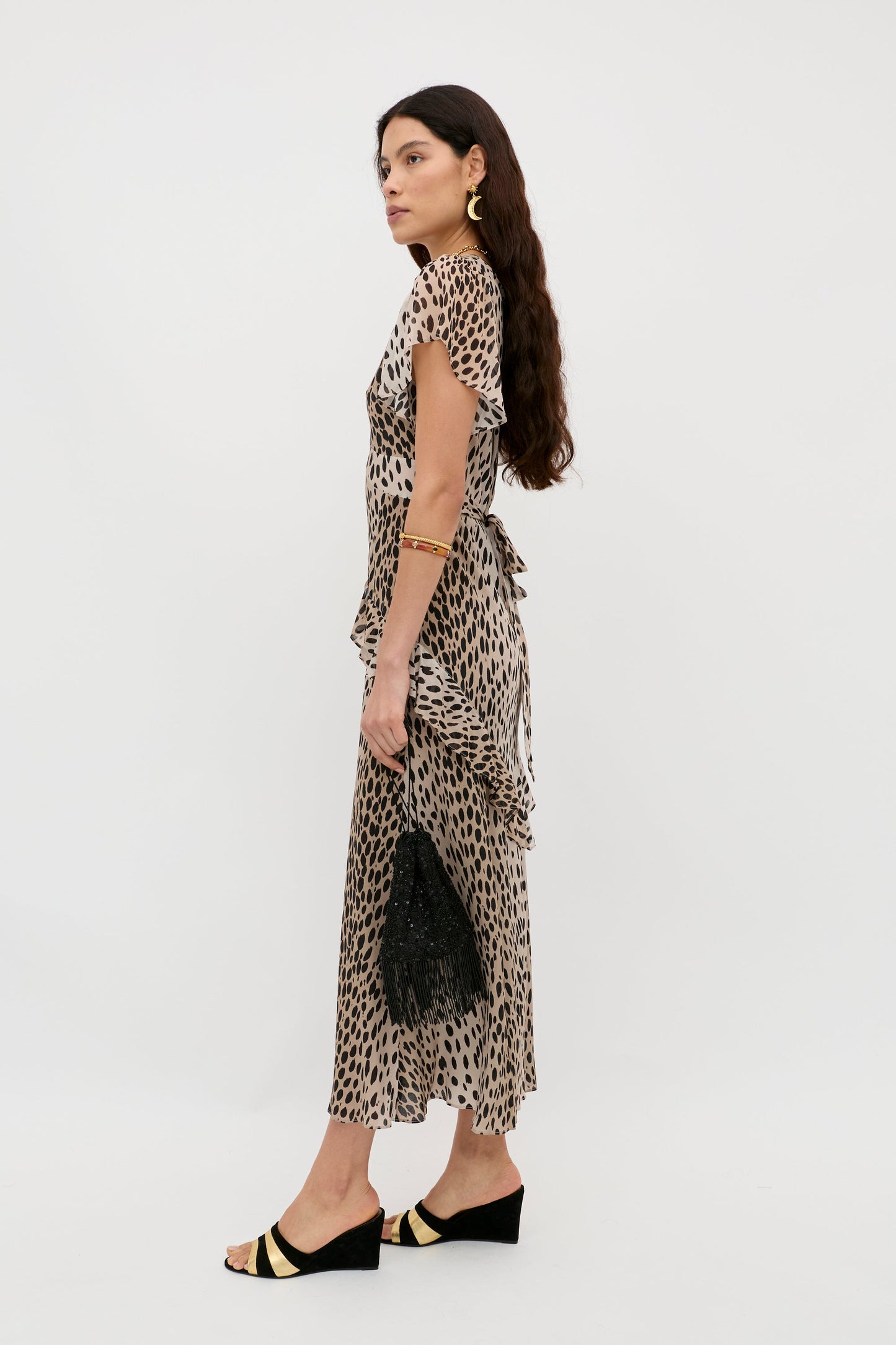 Evie - Antelope Spot Black