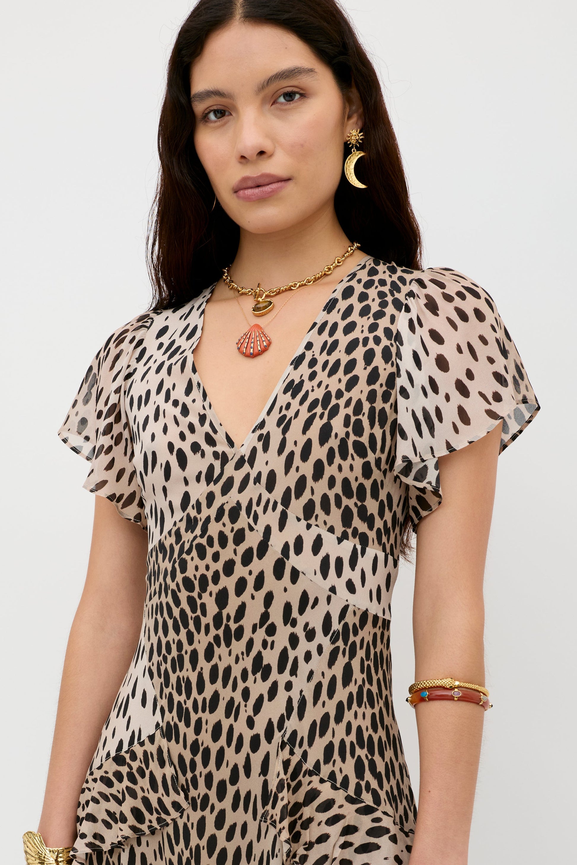 Evie - Antelope Spot Black