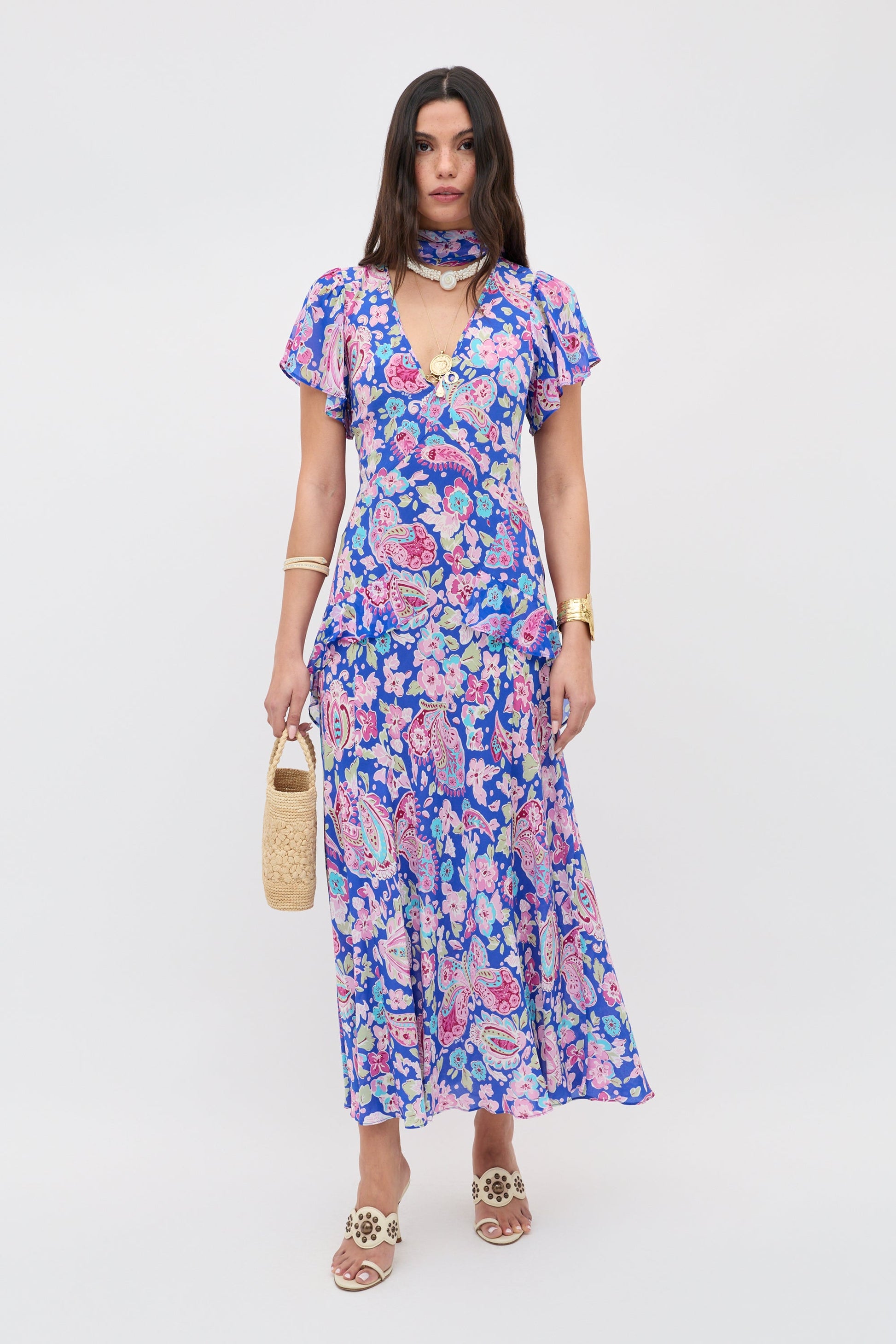 Evie - Cara Floral Blue