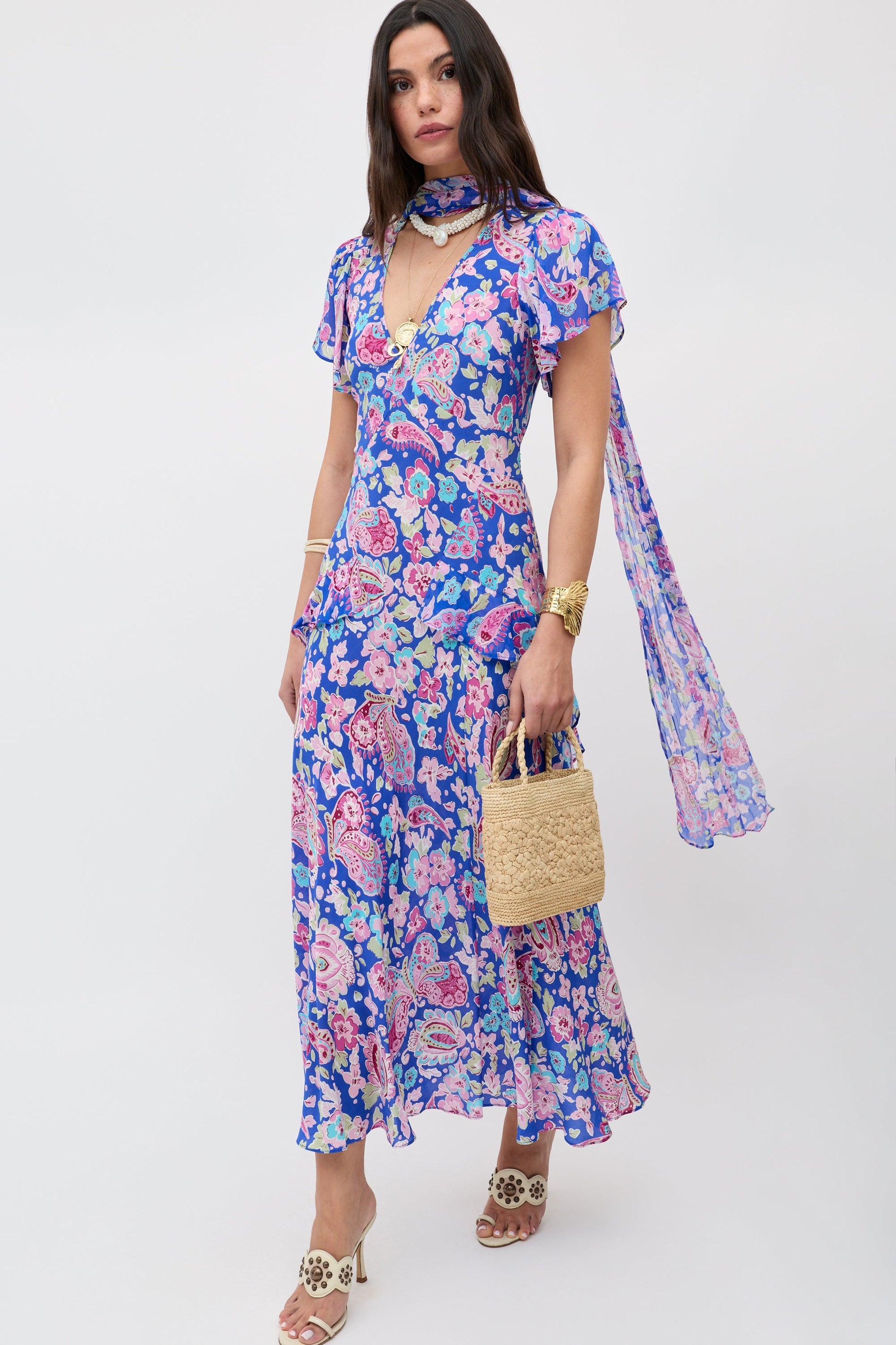 Evie - Cara Floral Blue