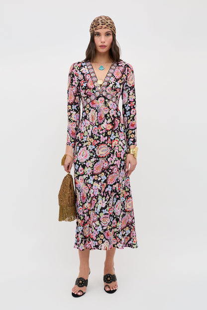 Tania - Cara Floral Black