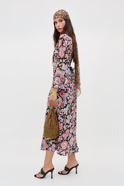 Tania - Cara Floral Black
