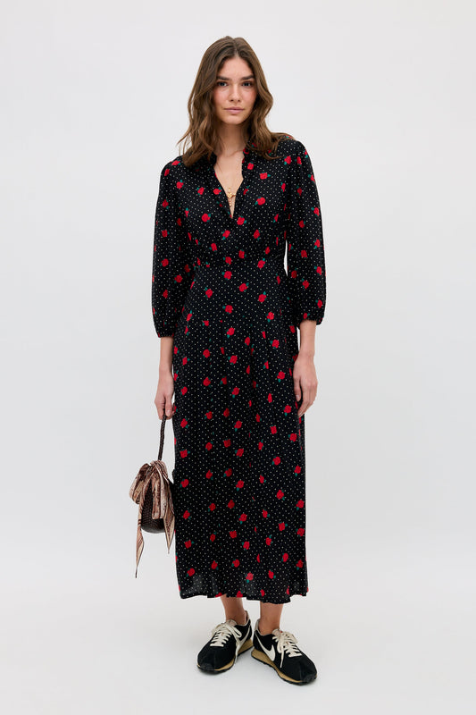 Izzy - Rose Spot Black