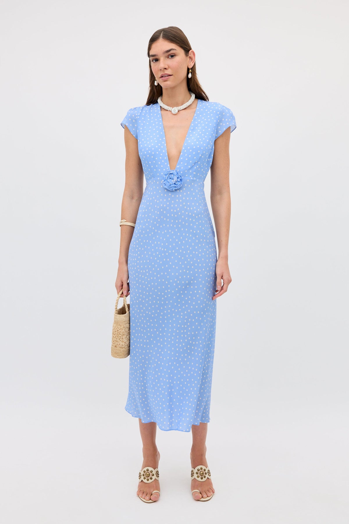 Amy - Layla Dot Light Blue