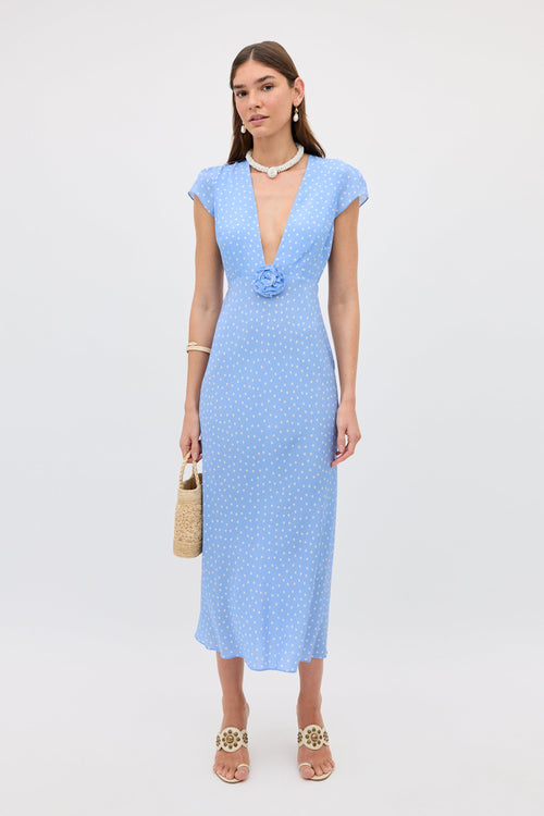 Amy - Layla Dot Light Blue