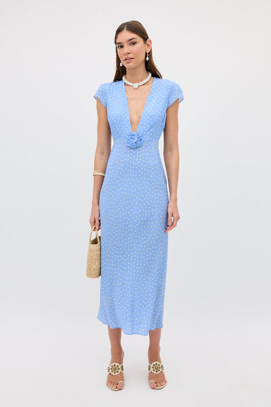 Amy - Layla Dot Light Blue