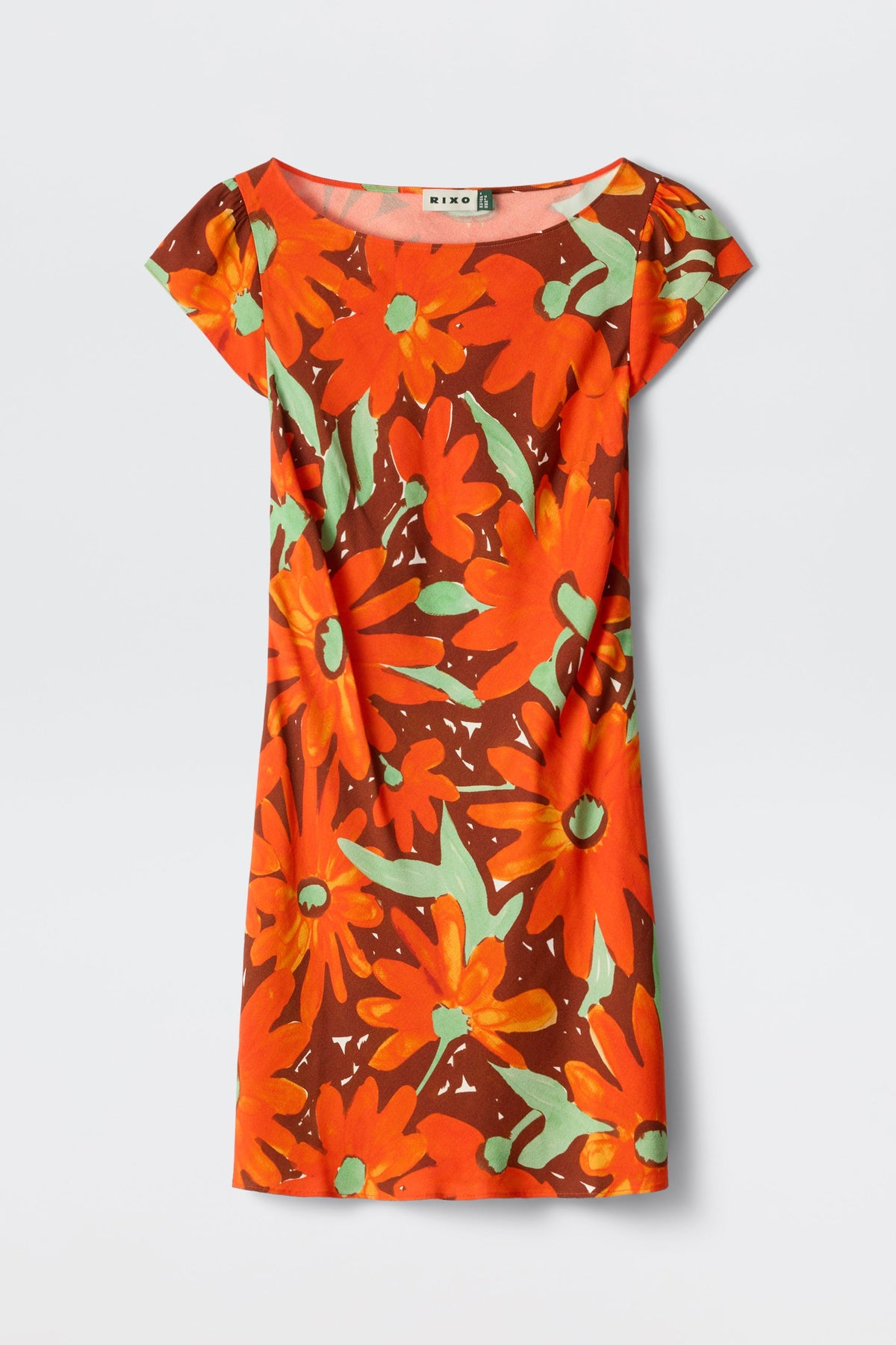 Trixie - Danish Floral Orange
