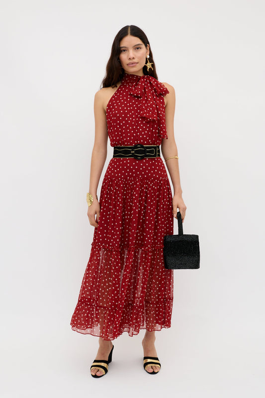 Abi - Layla Dot Red
