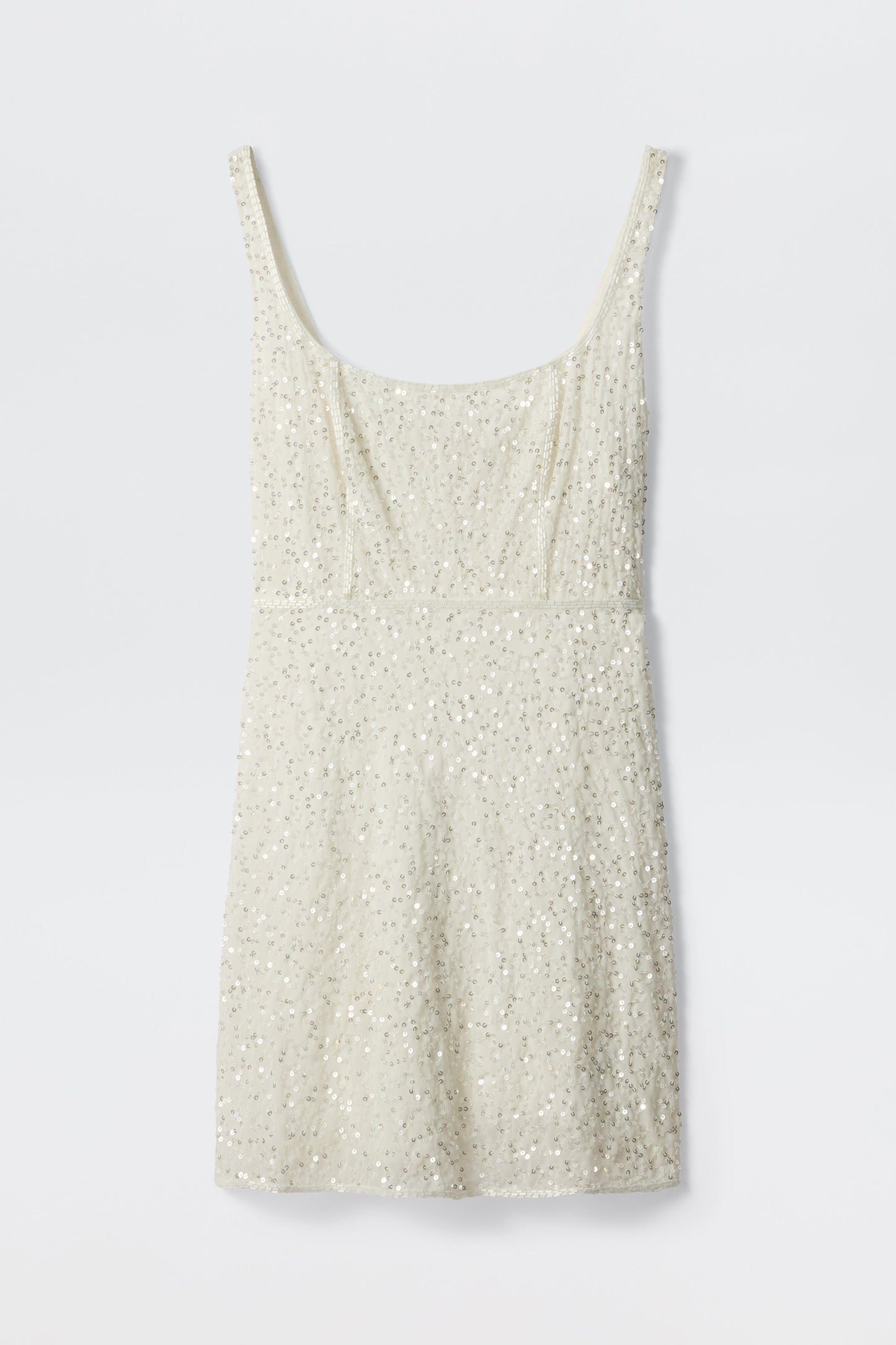 ronan - squiggle sequin ivory