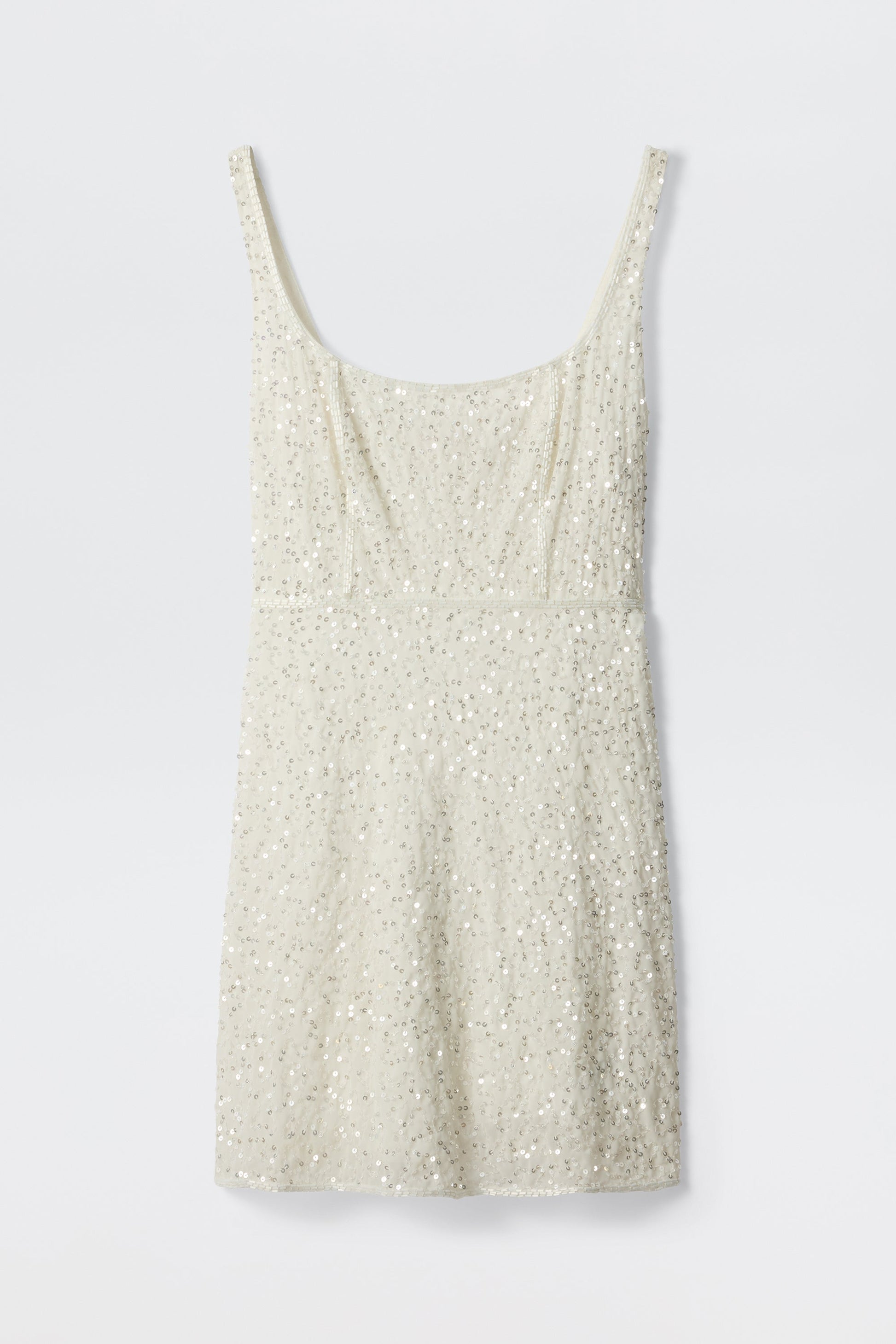 ronan - squiggle sequin ivory