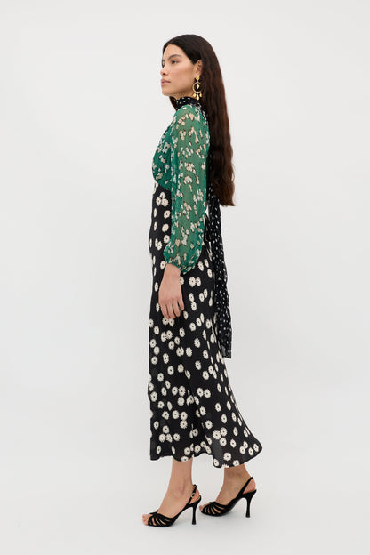 Kaila - City Floral Mix Olive