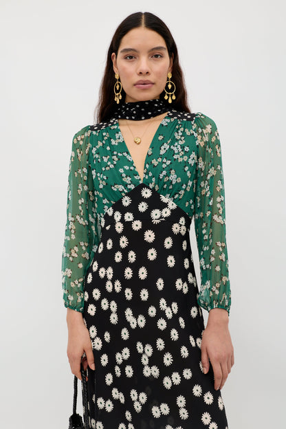 Kaila - City Floral Mix Olive