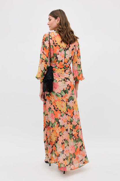 Meera - Chelsea Floral Black