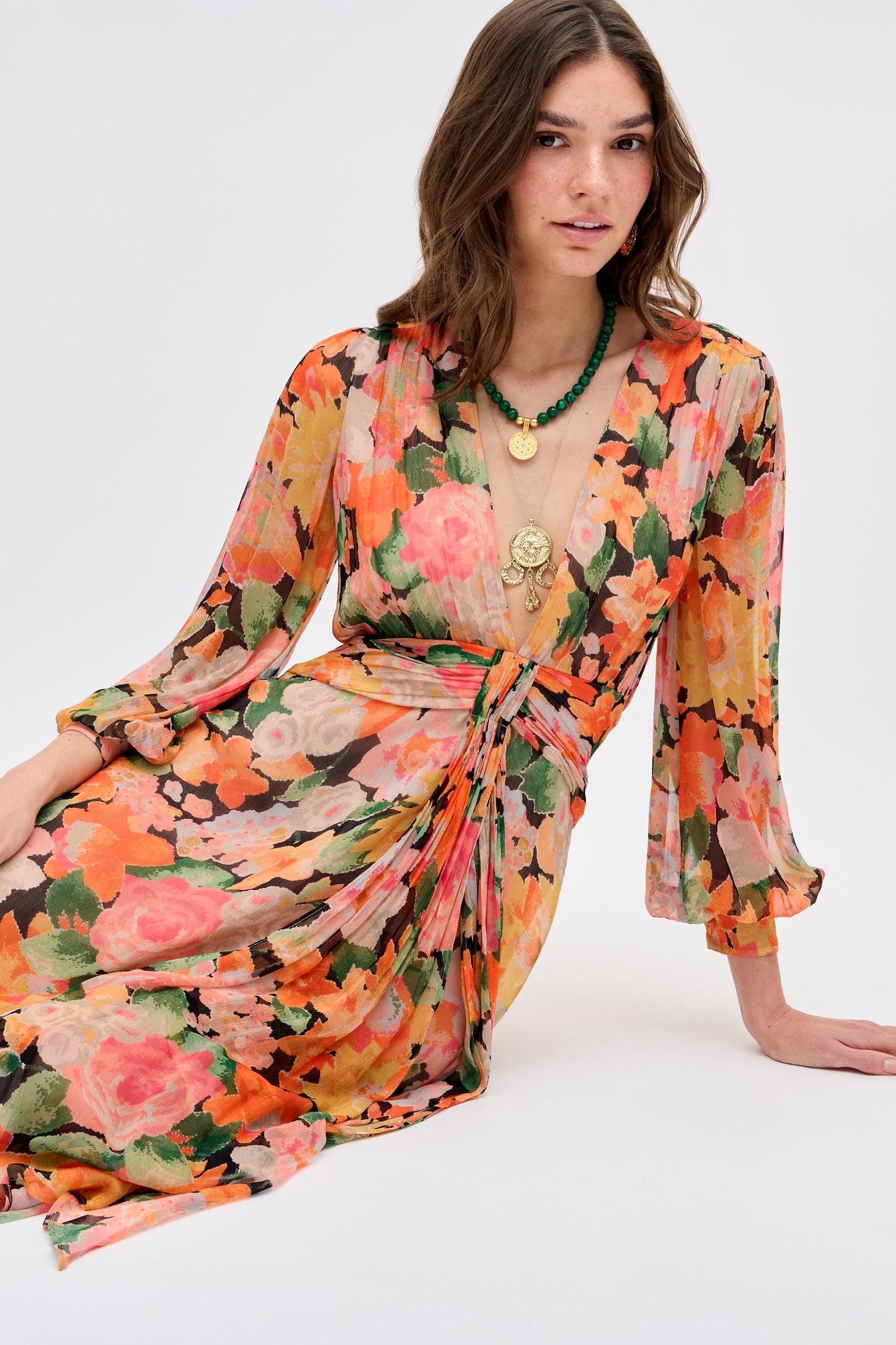 Meera - Chelsea Floral Black