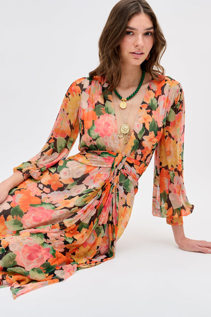 Meera - Chelsea Floral Black