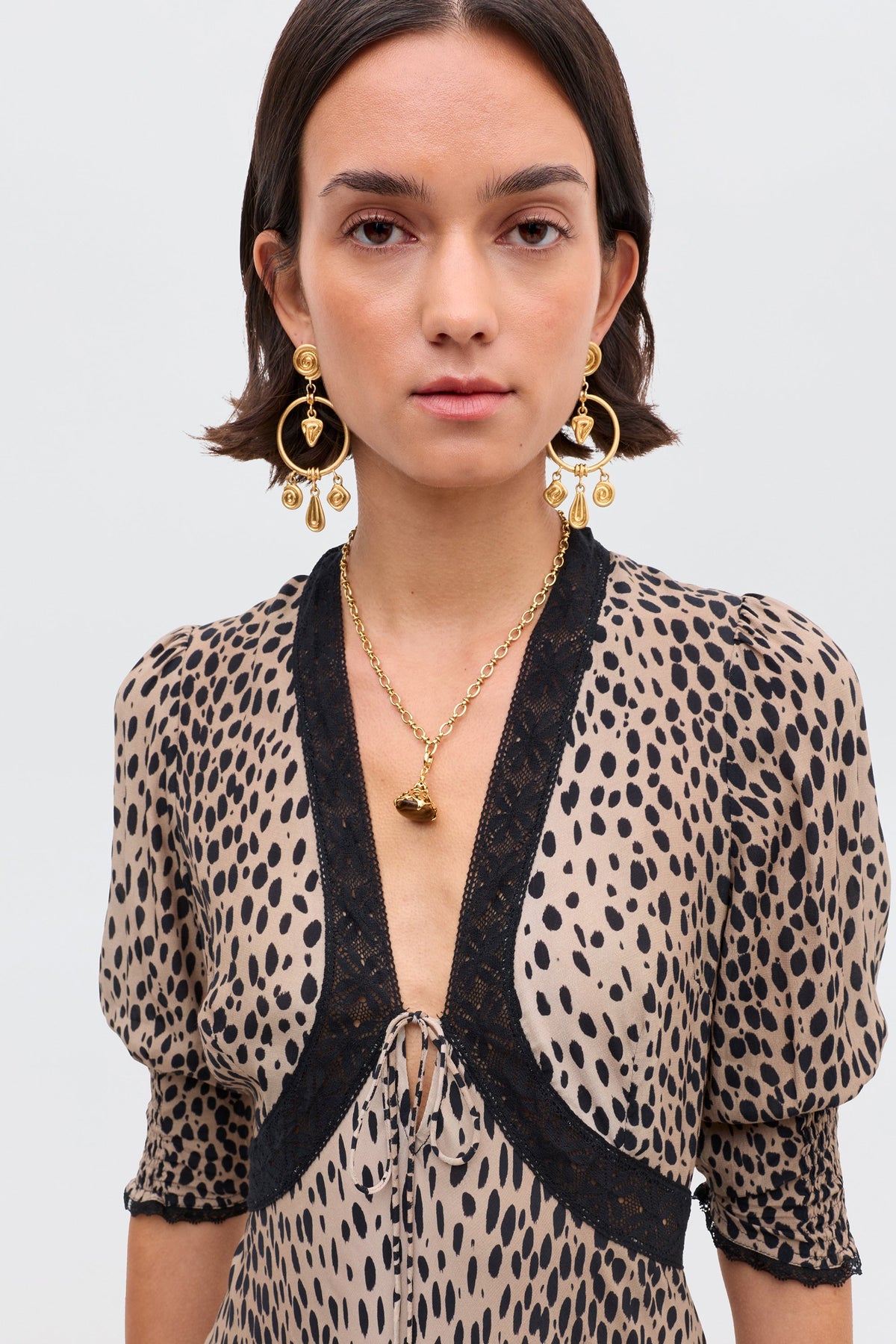 Amina - Antelope Spot Black