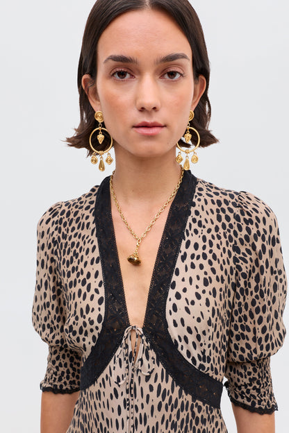 Amina - Antelope Spot Black