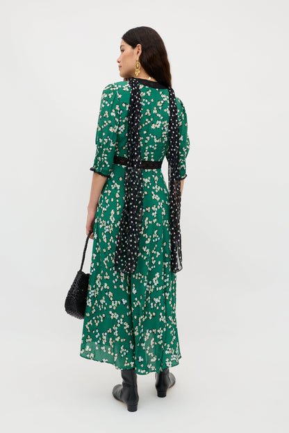 Amina - City Floral Olive
