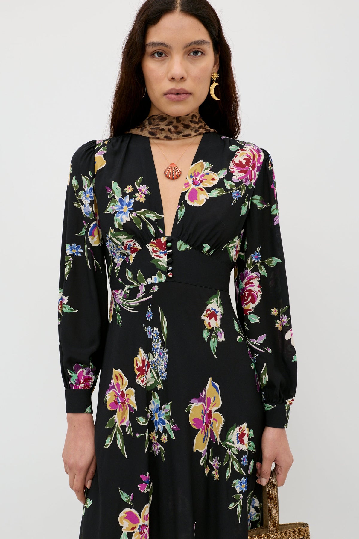 Trula  -  Vintage Bloom Black