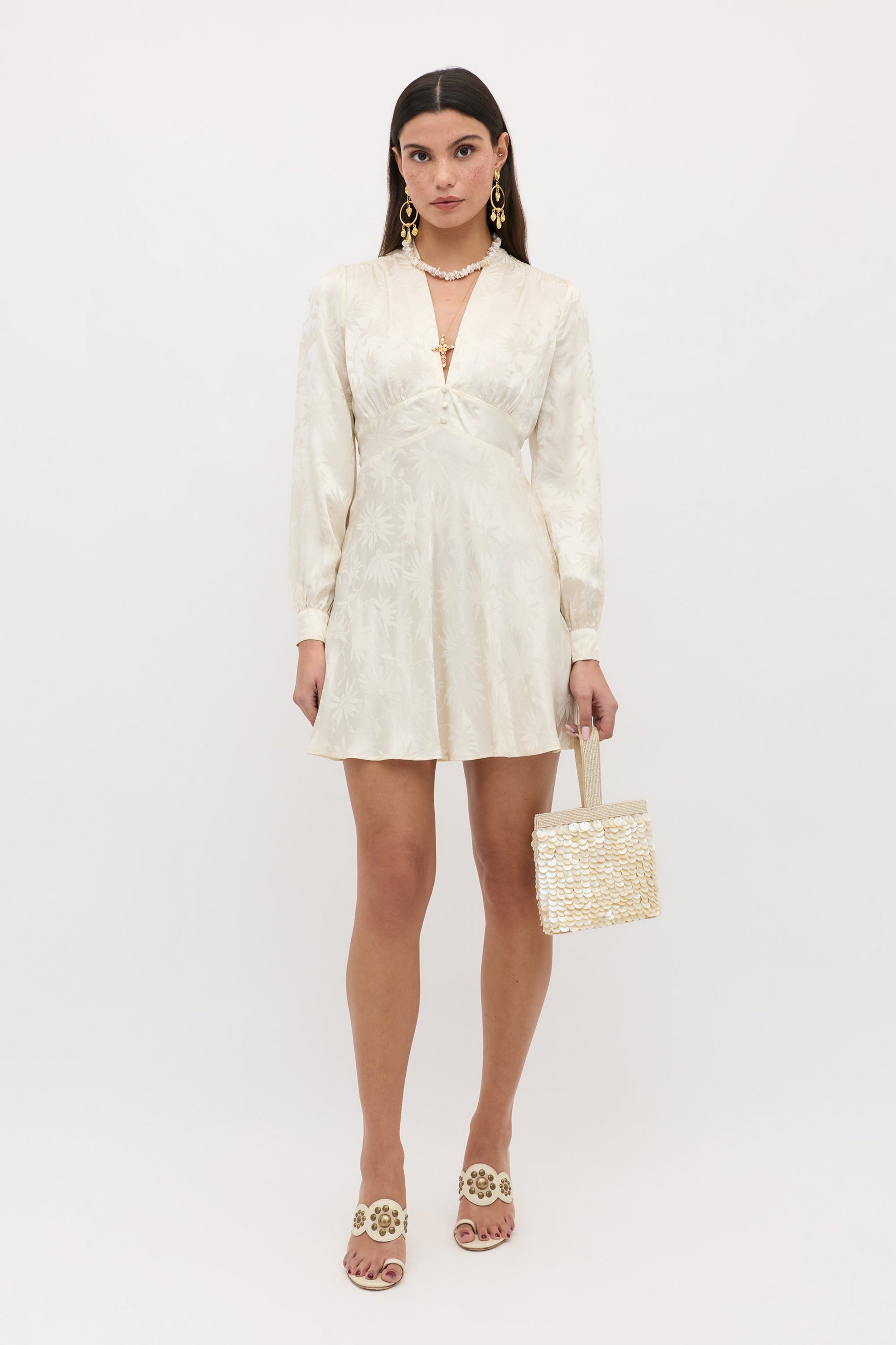 Hebe - Daisy Jacquard Champagne