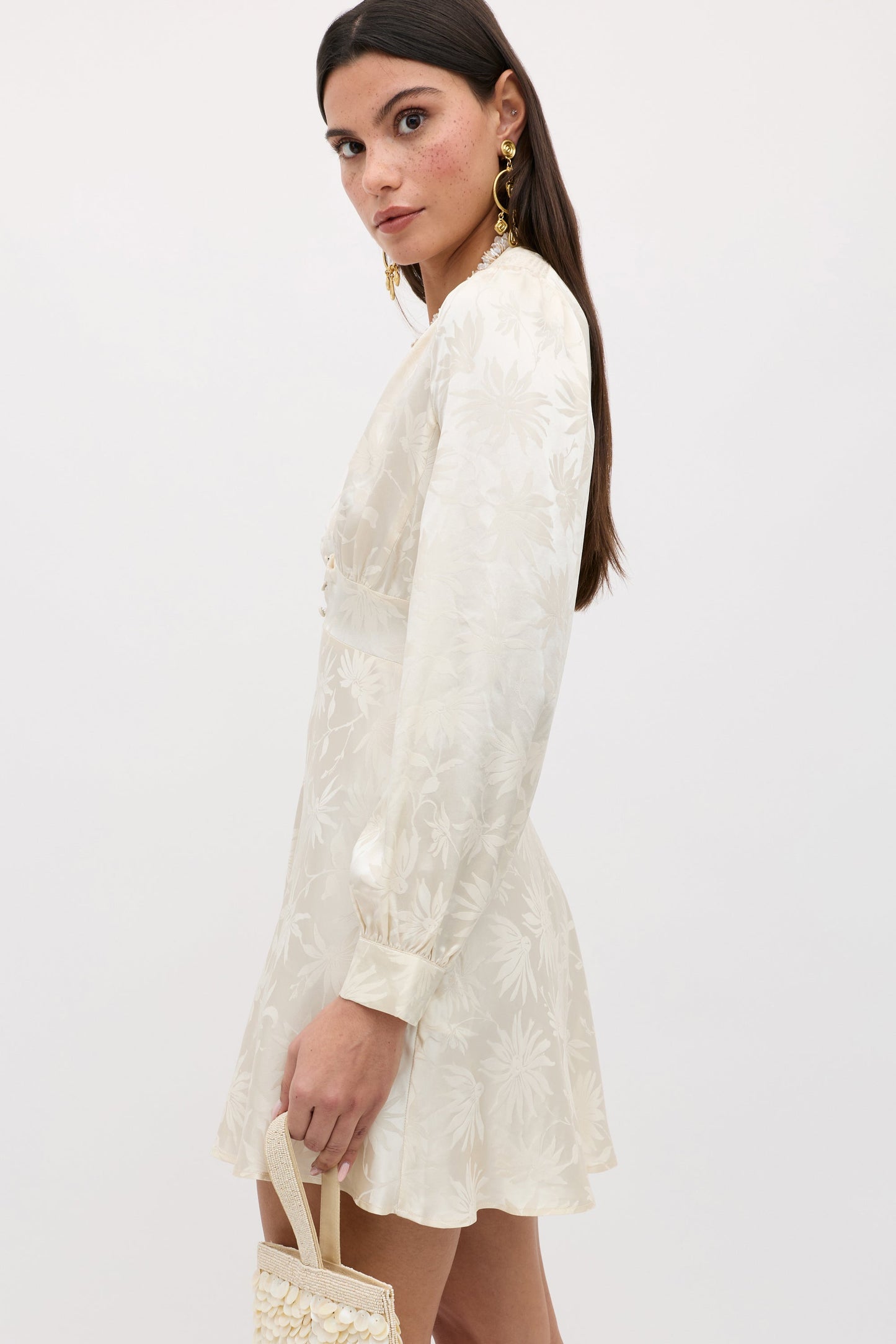 Hebe - Daisy Jacquard Champagne