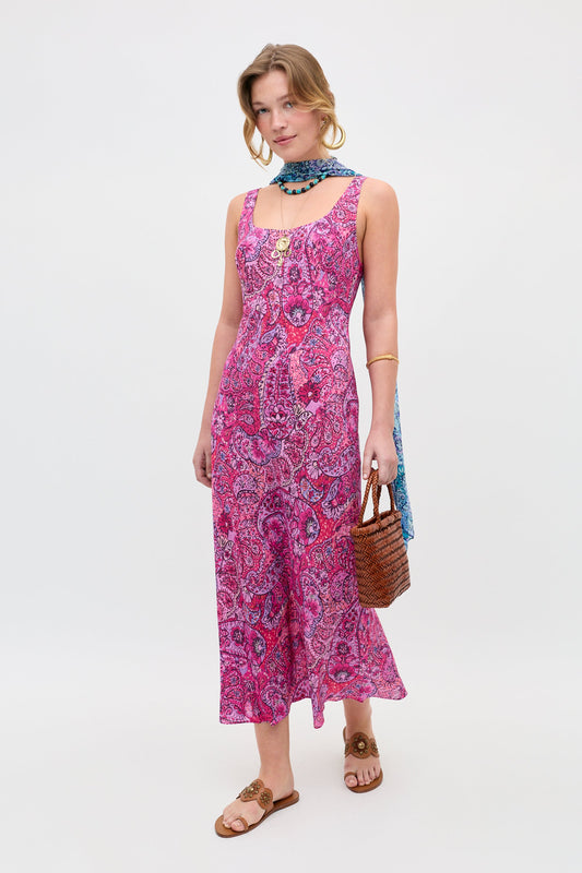 Bondi - Paisley Floral Red