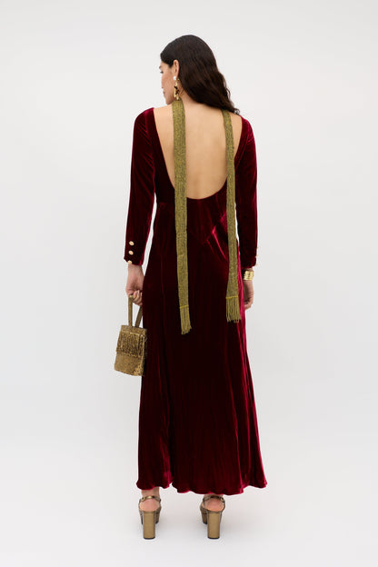 Devina - Burgundy