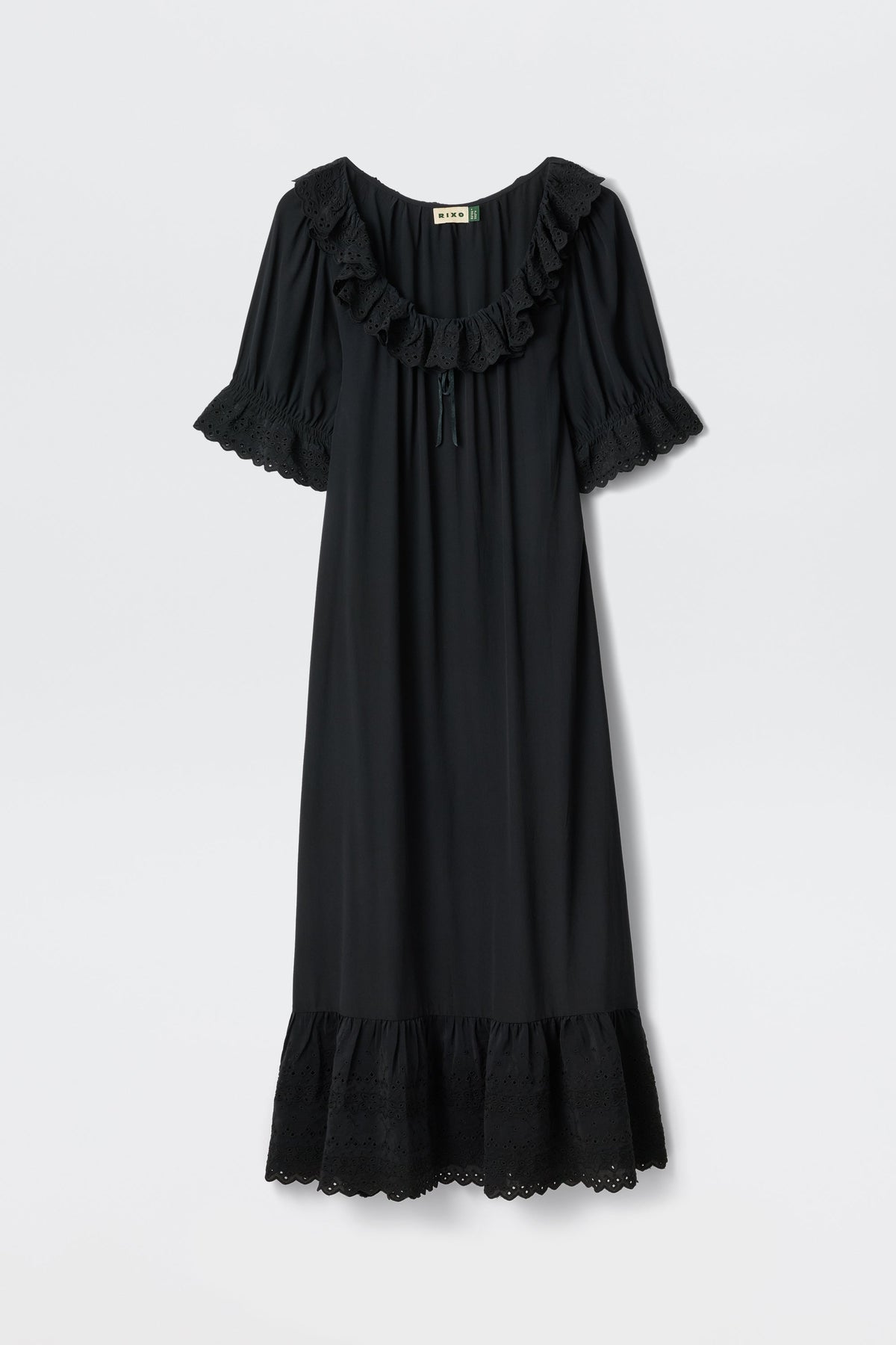 Aprilia  -  Gracie Embroidery Black