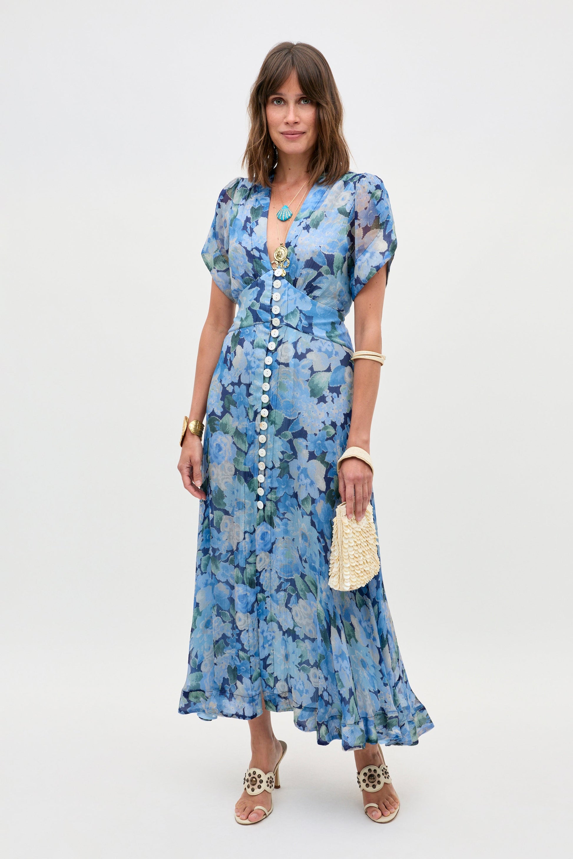 novara dress chelsea floral blue