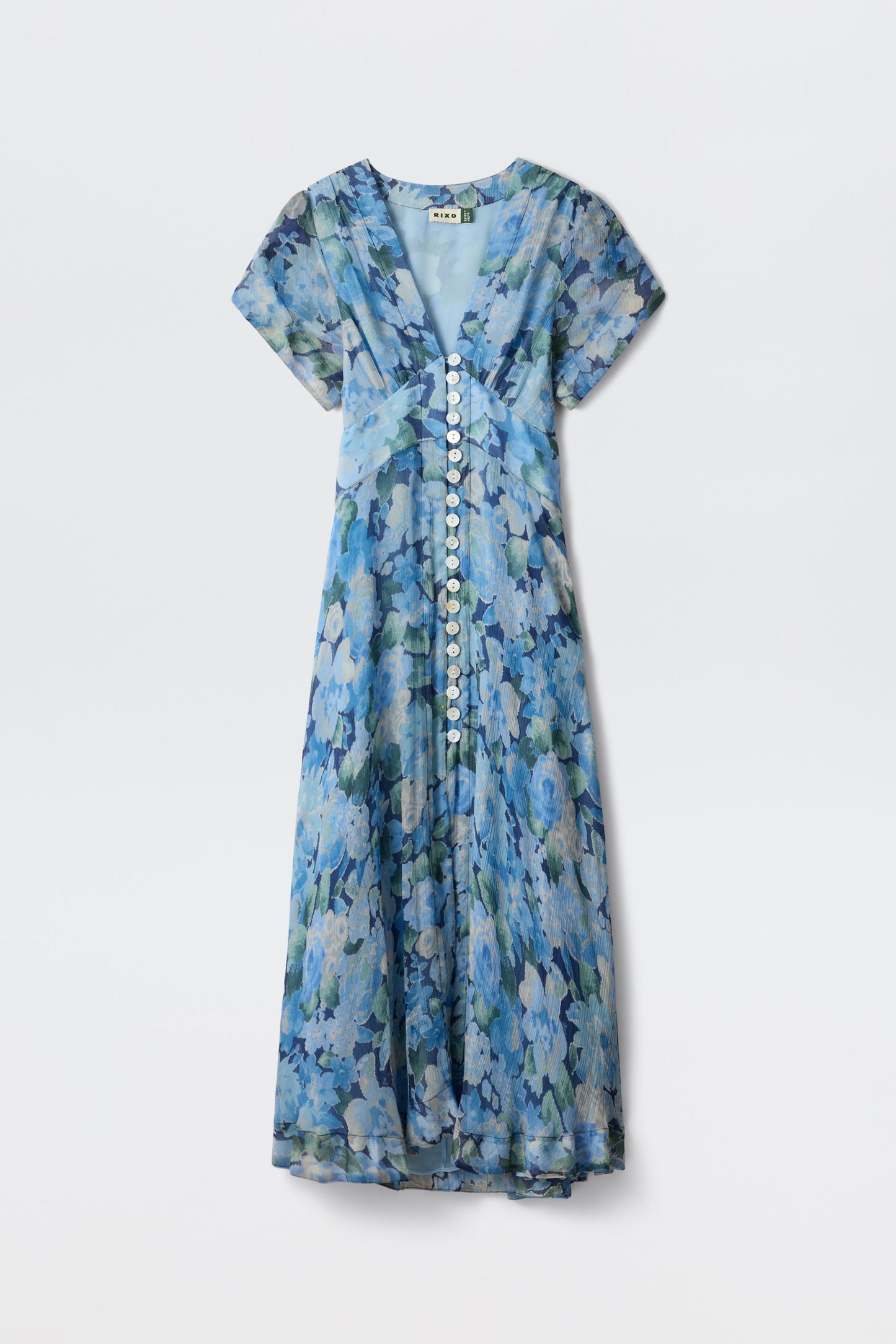 novara dress chelsea floral blue