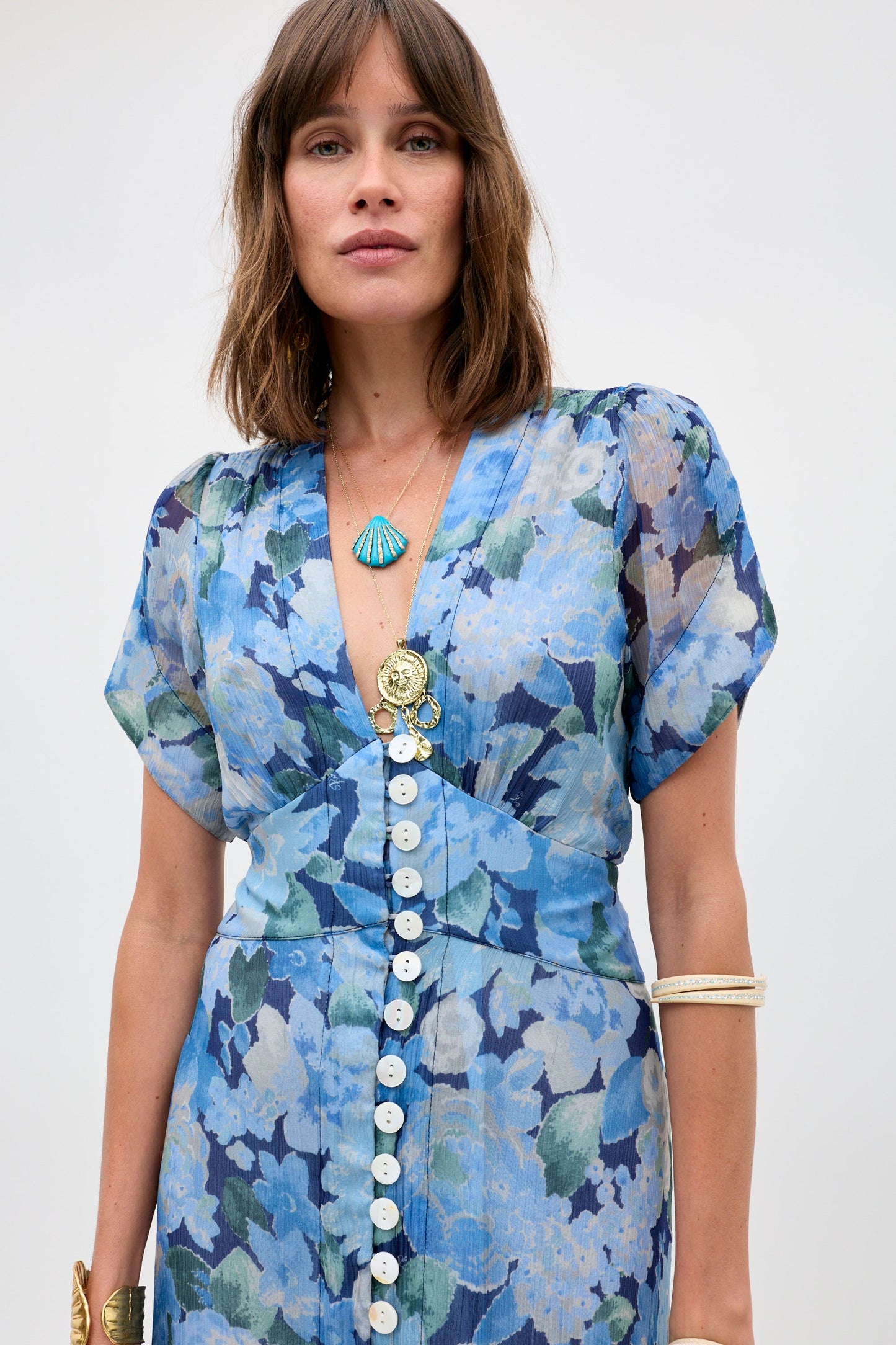 novara dress chelsea floral blue