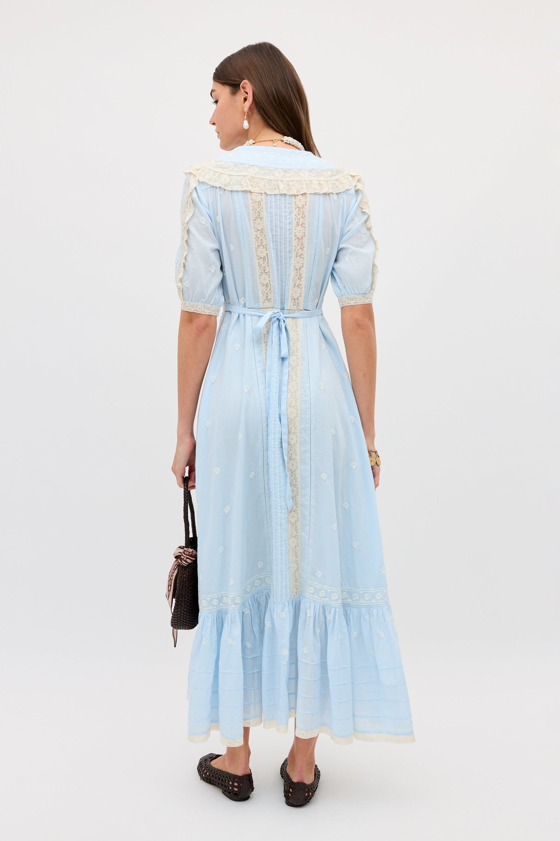 Edina - Mira Embroidery Powder Blue