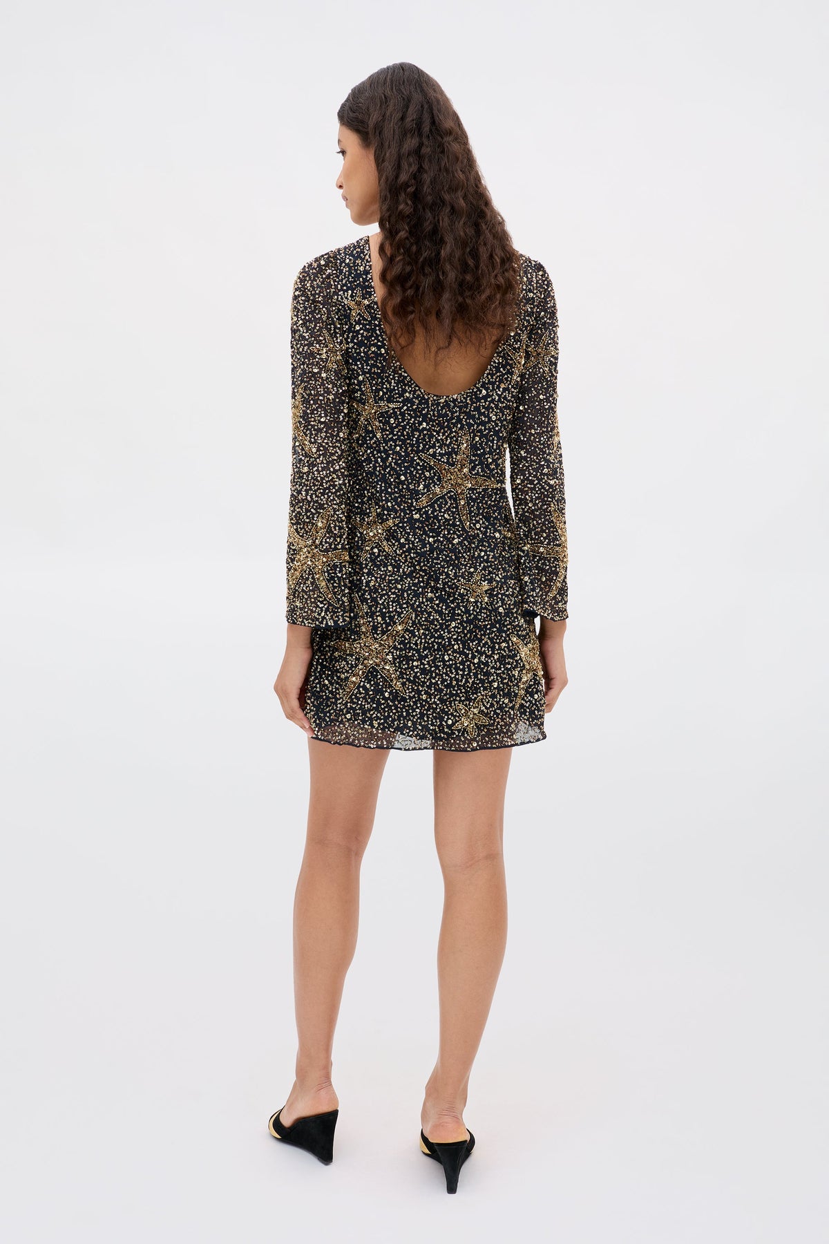 Ilse  -  Starfish Embellishment Navy