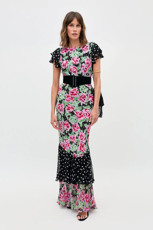Ordinia - Rose Dot Mix Black