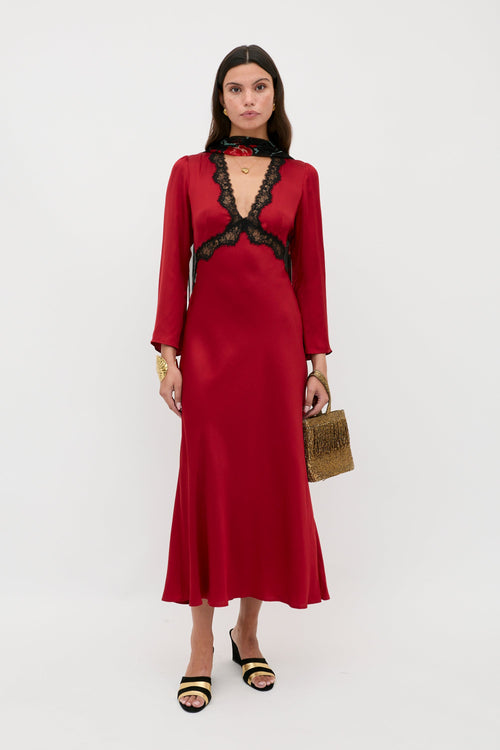 Debra - Burgundy