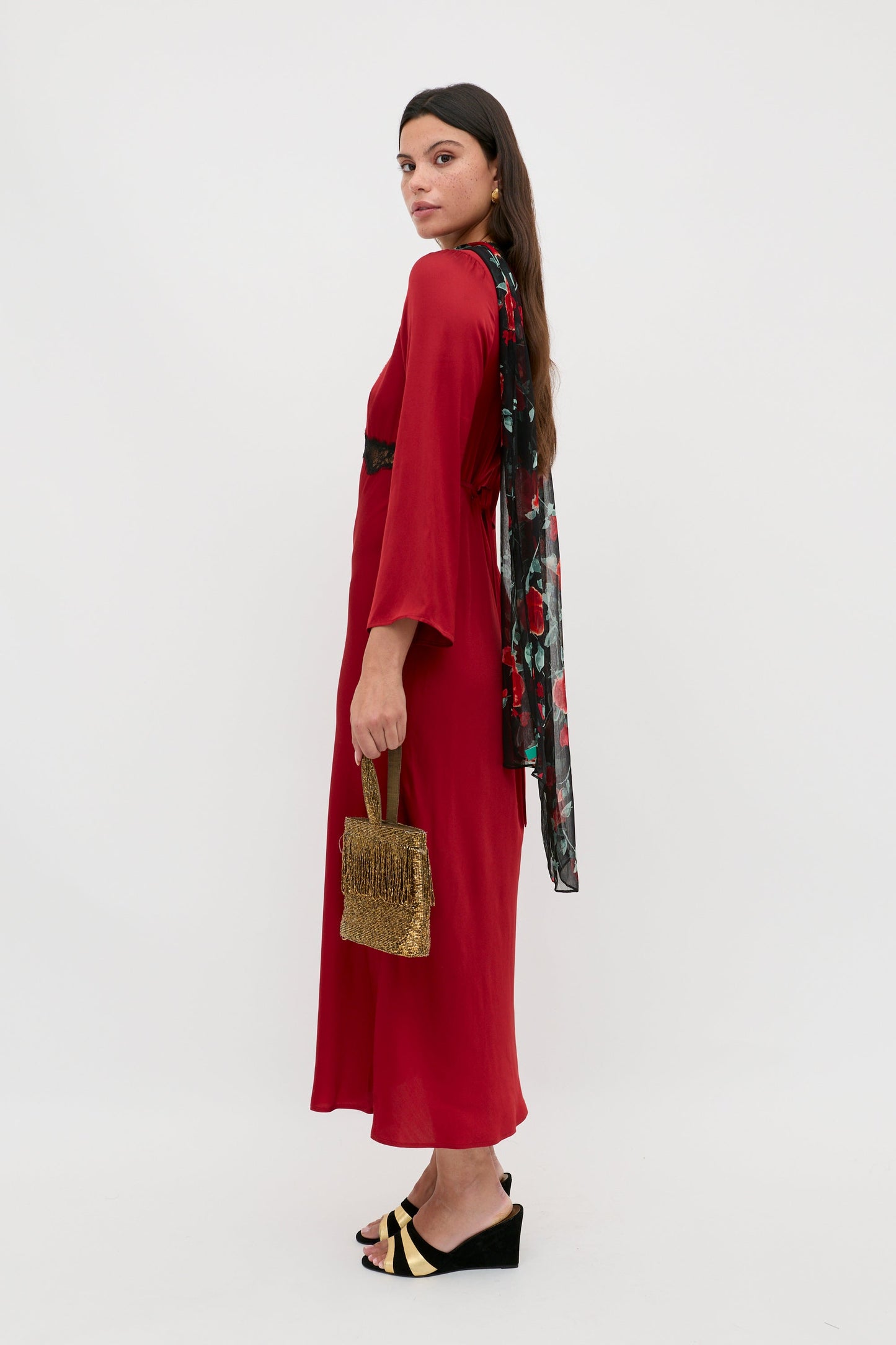 Debra - Burgundy