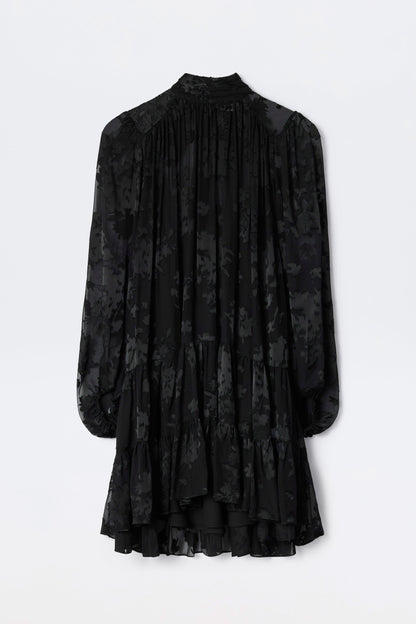 Anaya  -  Bouquet Devoré Black