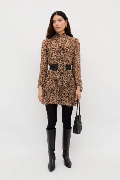 Anaya - Mila Leopard Brown