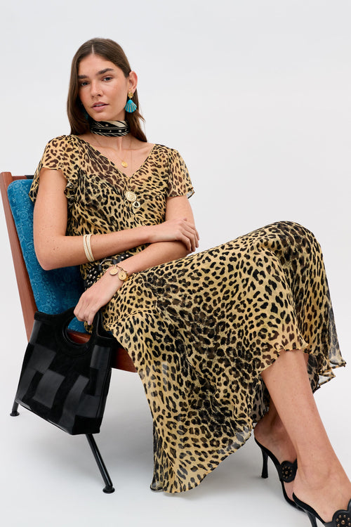 Bexley - Nina Leopard Brown