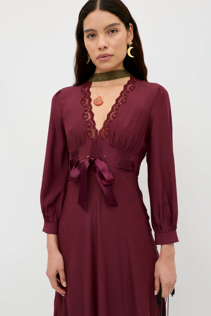 Adaline  -  Maroon