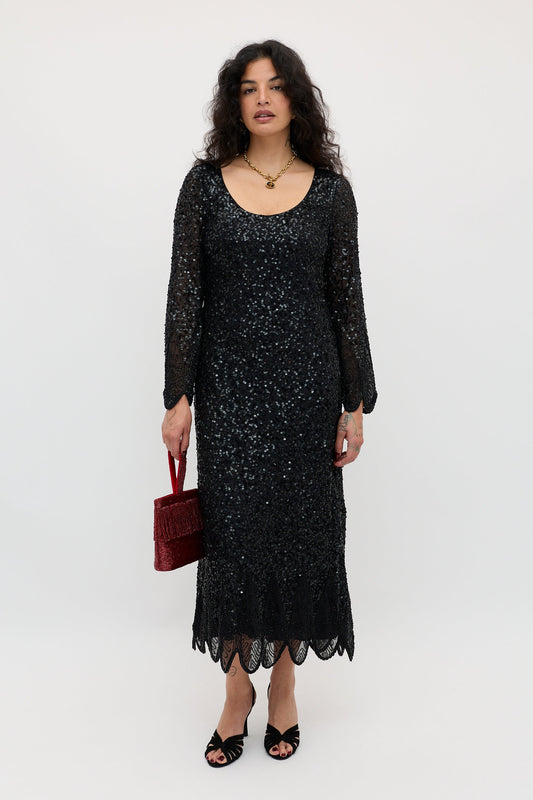Noraya  -  Florence Embellishment Antique Black