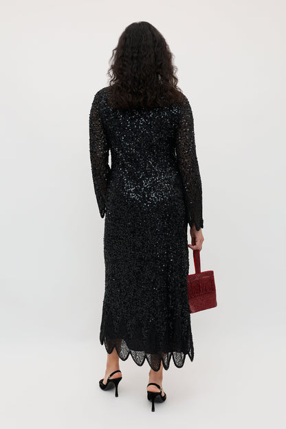 Noraya  -  Florence Embellishment Antique Black