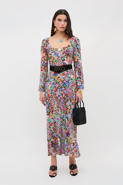 Noraya - Cara Floral Leopard Brown
