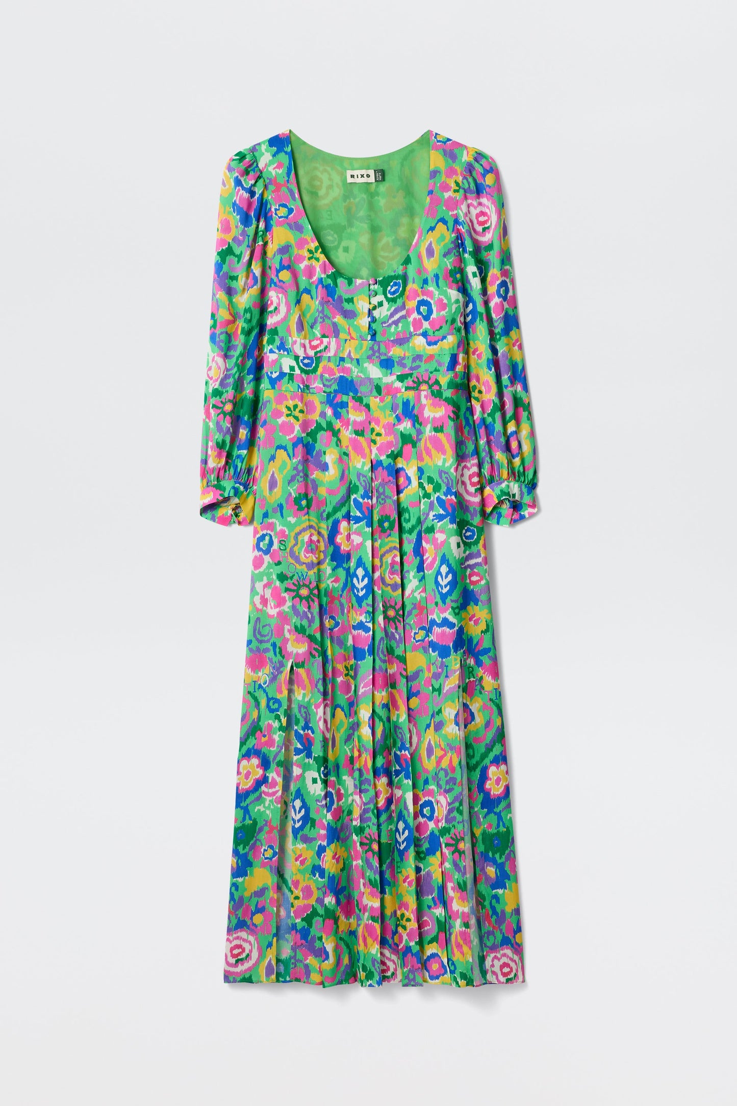 Alfie - Ikat Bloom Green