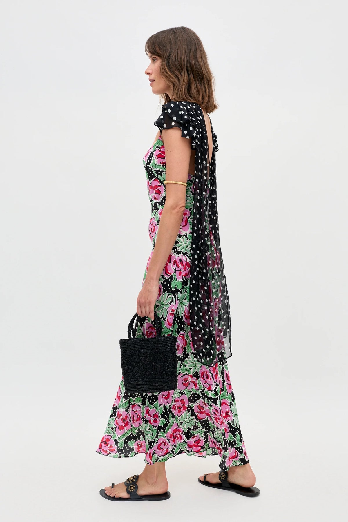 Adele - Rose Dot Mix Black