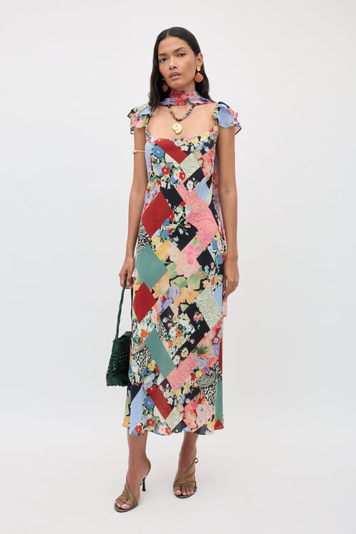 Adele - Olivia Patchwork Multi