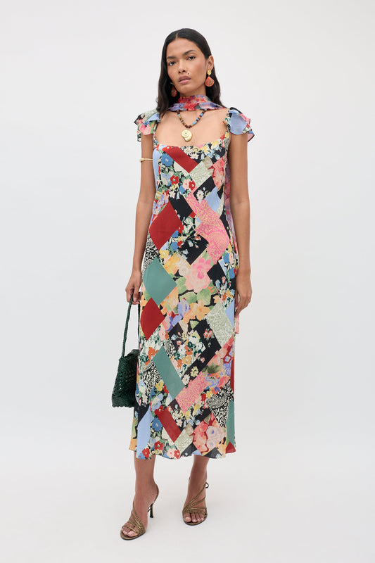 Adele - Olivia Patchwork Multi