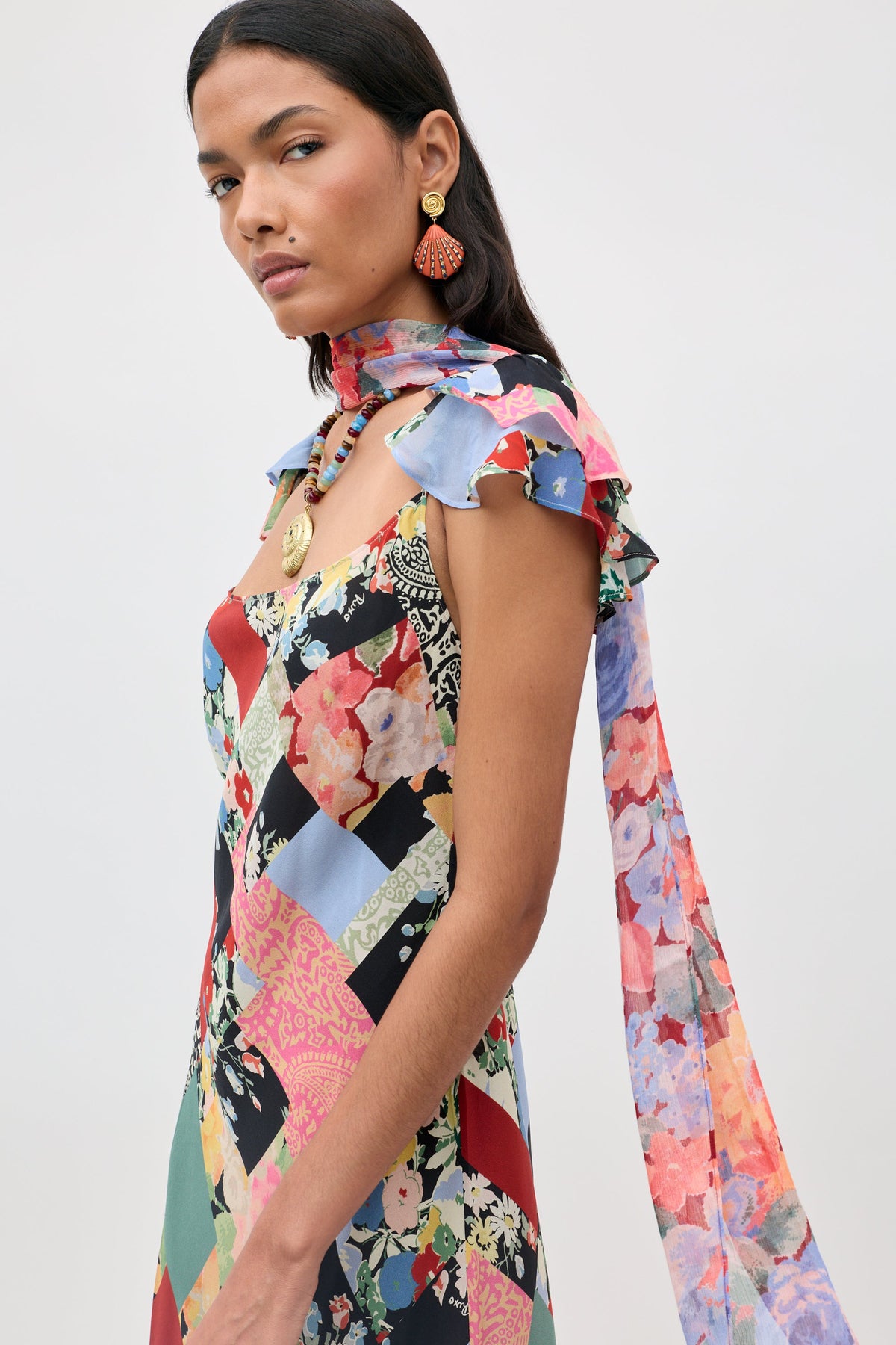 Adele - Olivia Patchwork Multi
